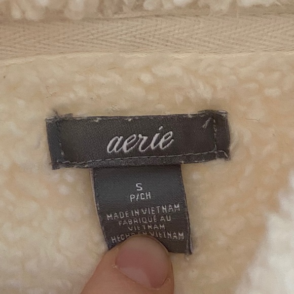 Aerie High Neck Fuzzy Sweater - Picture 2 of 2